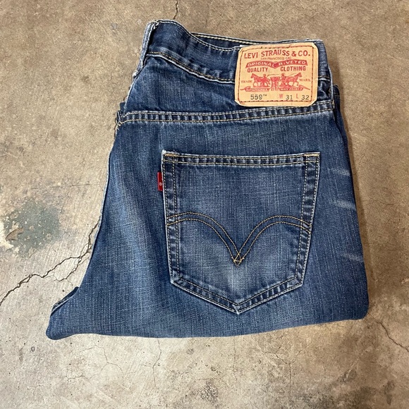 Y2K Levi's 559 Relaxed Straight Fit Jeans - Picture 1 of 6